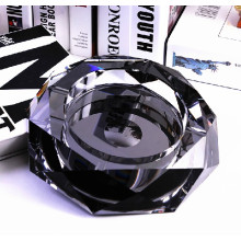 Promotional Gifts Best Quality Black Crystal Ashtray